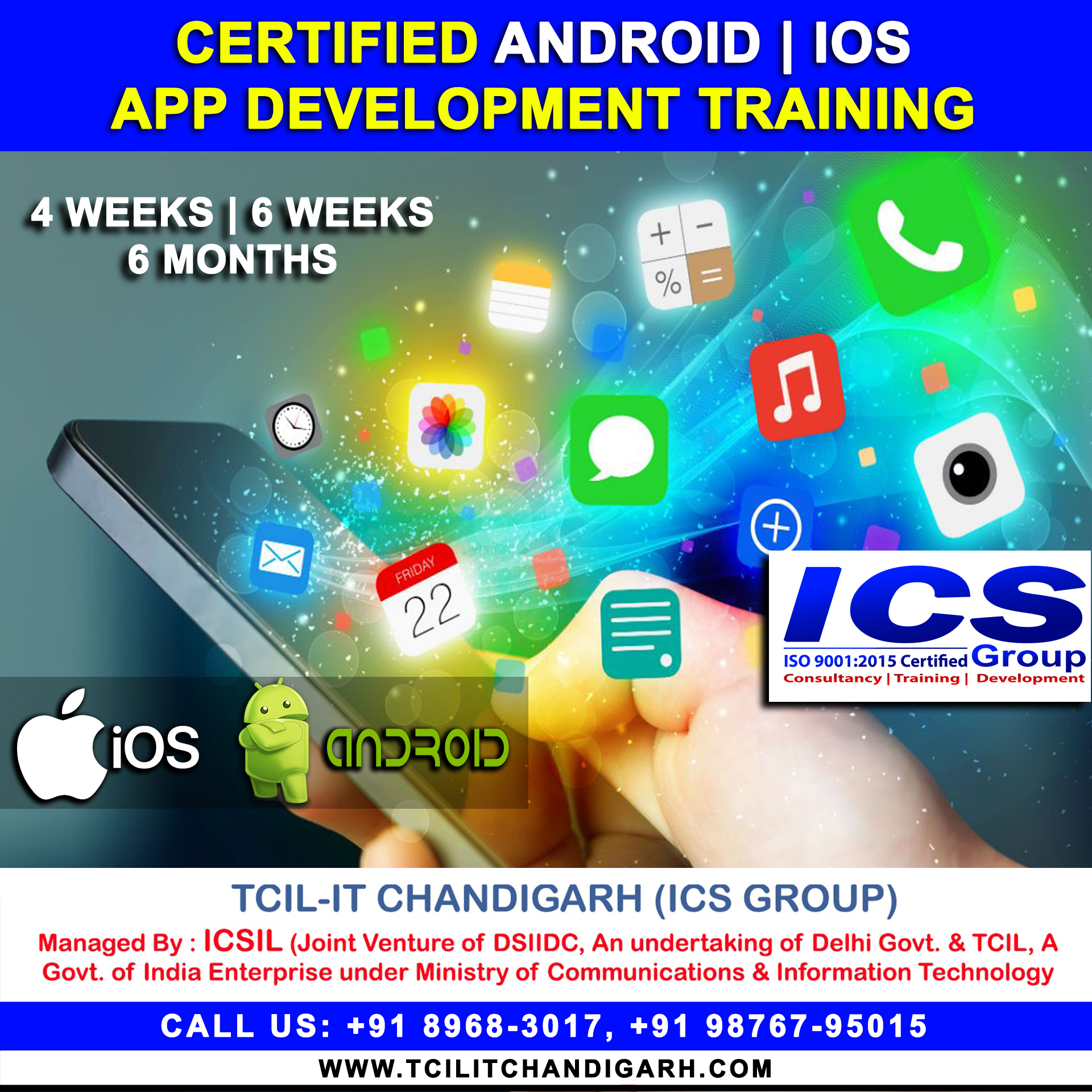 Android App Development Training in Chandigarh Mohali